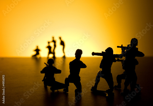 Military men war