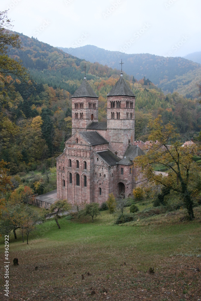 L'abbaye bénédictine de Murbach (Alsace)