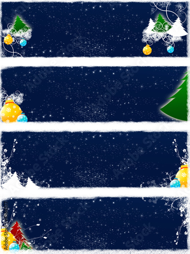 biglietti auguri natale blu
