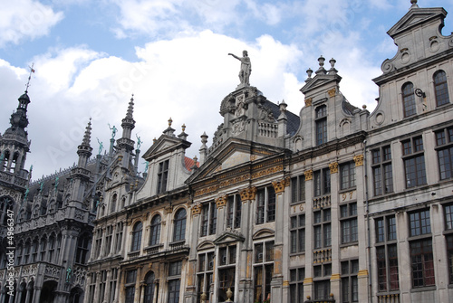 Historical building on the grand place in brussels