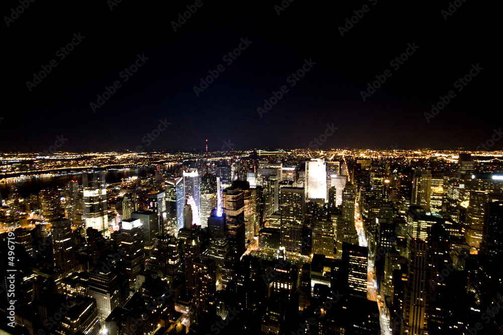 Obraz premium Fith avenue and time square
