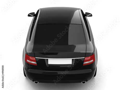 Black Business-Class Car