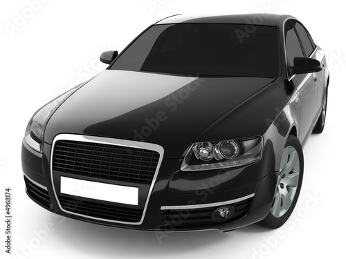 Black Business-Class Car