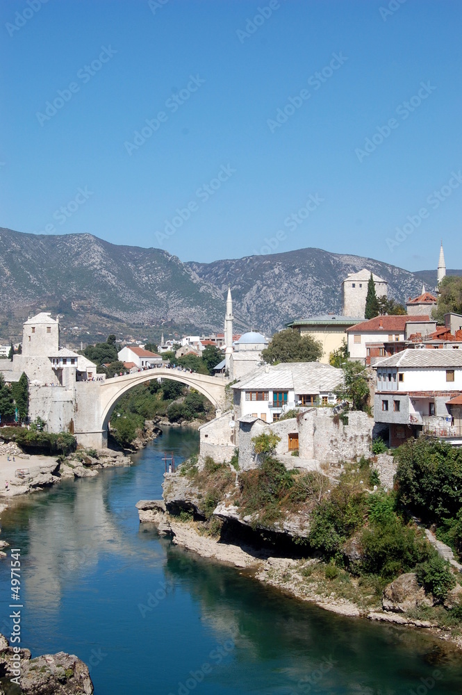 Mostar et sa rivière
