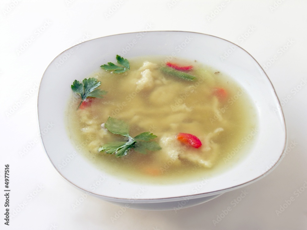 clear soup