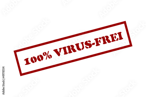 stempel virus-frei  