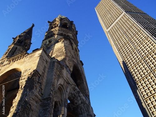 hohler zahn gedächtnis kirche in berlin photo