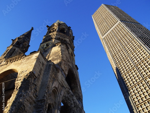 hohler zahn gedächtnis kirche in berlin photo