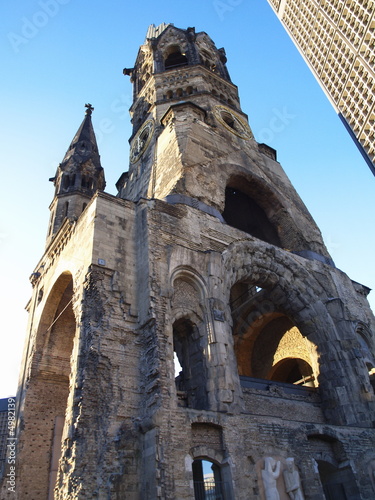 hohler zahn gedächtnis kirche in berlin photo