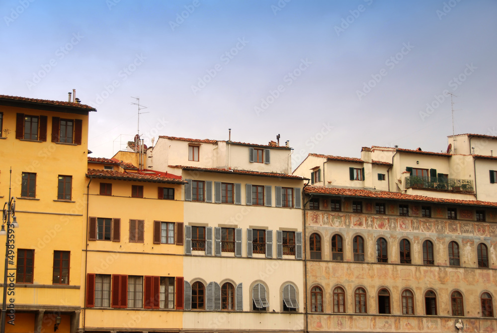Classic architecture in Florence, Italy