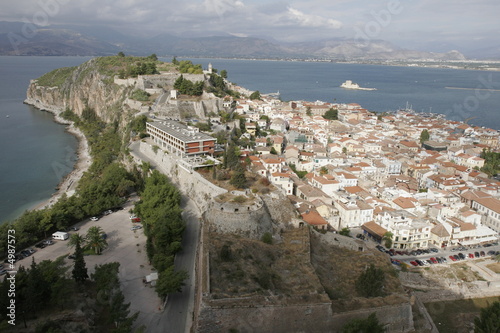 Nauplia mit der ehemaligen Gefängnisinsel Bourtzi