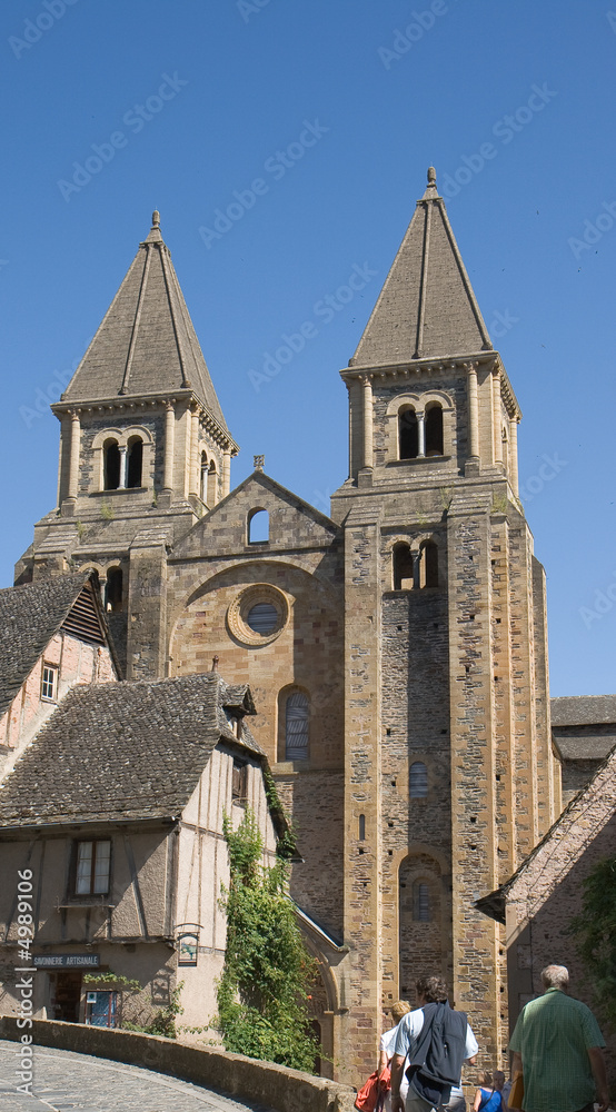 Obraz premium La basilique de Conques