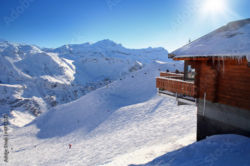 Winter alps