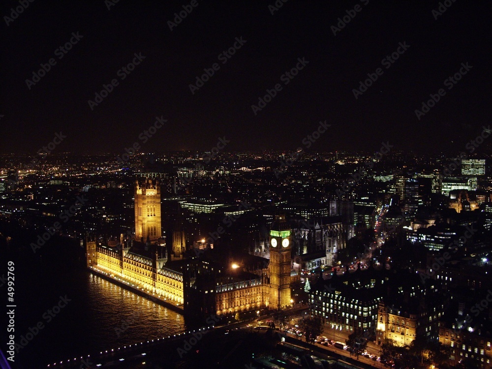 Big Ben in the night