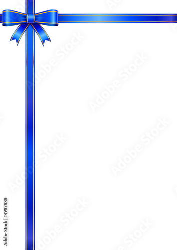 Ruban bleu A4