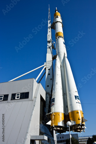 The Russian space transport rocket