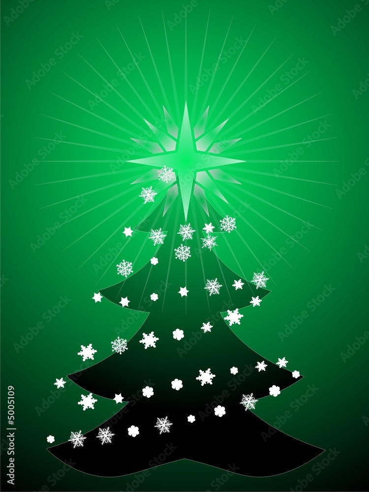 green christmas tree green christmas tree