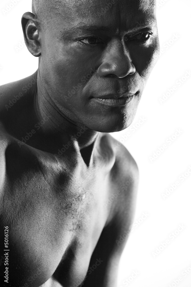 Handsome Afro-American Man Handsome Afro-American Man