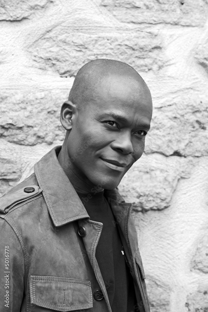 Handsome Afro-American Man Handsome Afro-American Man