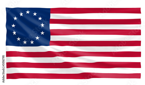 old us betsy ross flag photo