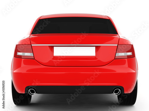 Red Business-Class Car
