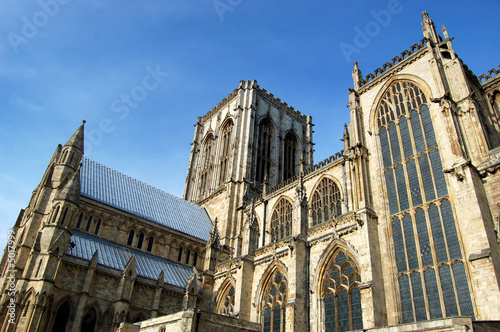 south side and central tower of York Minster