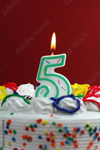 Birthday Cake - Five