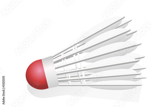 Volant de badminton