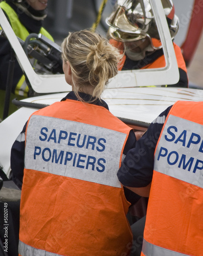 Femme pompier