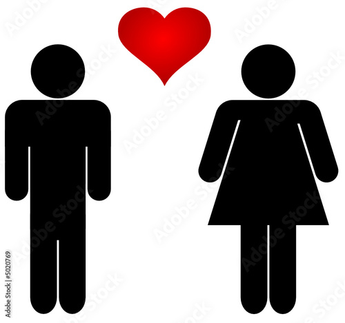 un couple amoureux