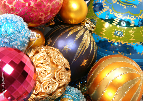photo de boules de noel