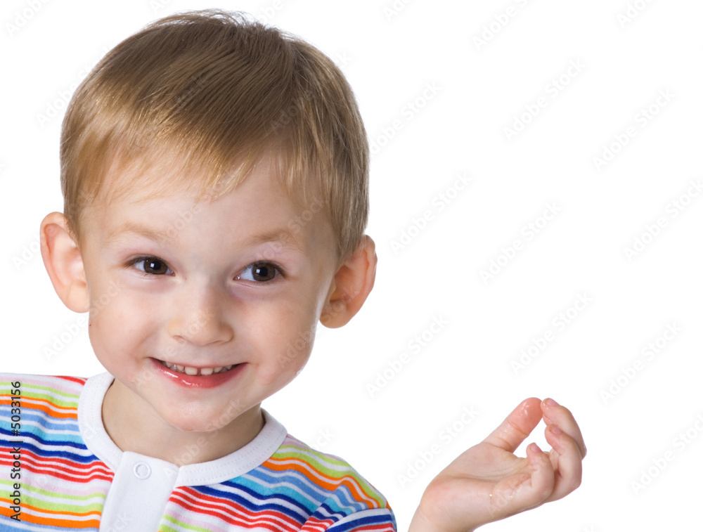 Laughing little boy Laughing little boy