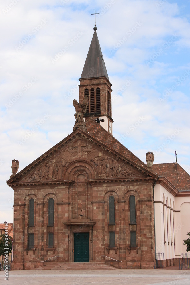 Eglise Saint-Michel de Wittelsheim (Alsace)