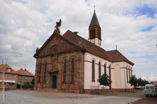 Eglise Saint-Michel de Wittelsheim (Alsace) 