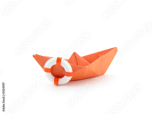 Konstfotografi red boat