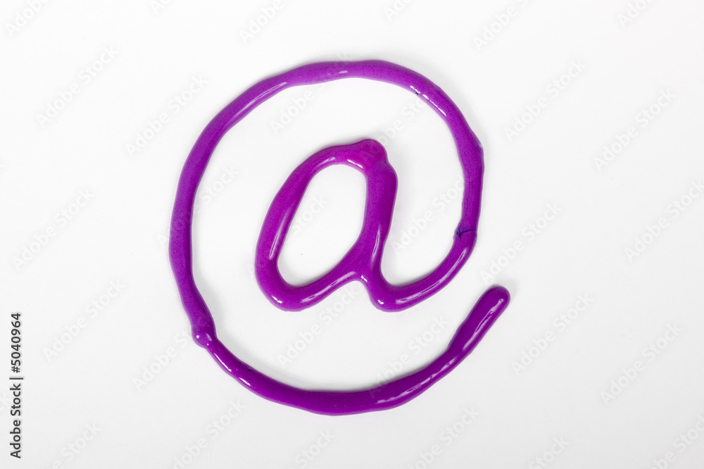 Fototapeta premium violet at