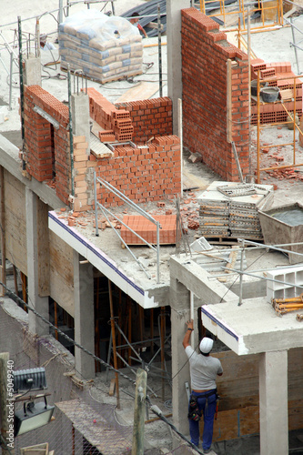 photo immeuble en construction