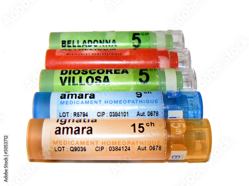 Tubes homéopathiques