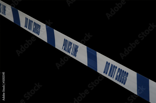 police line – do not cross tape
