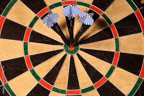 cible et flechette