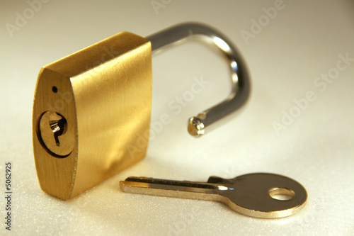 cadenas et clé