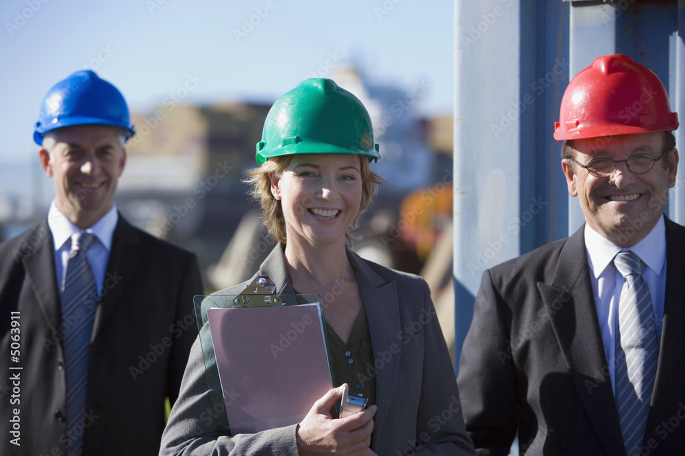 Team of shipping engineers Team of shipping engineers