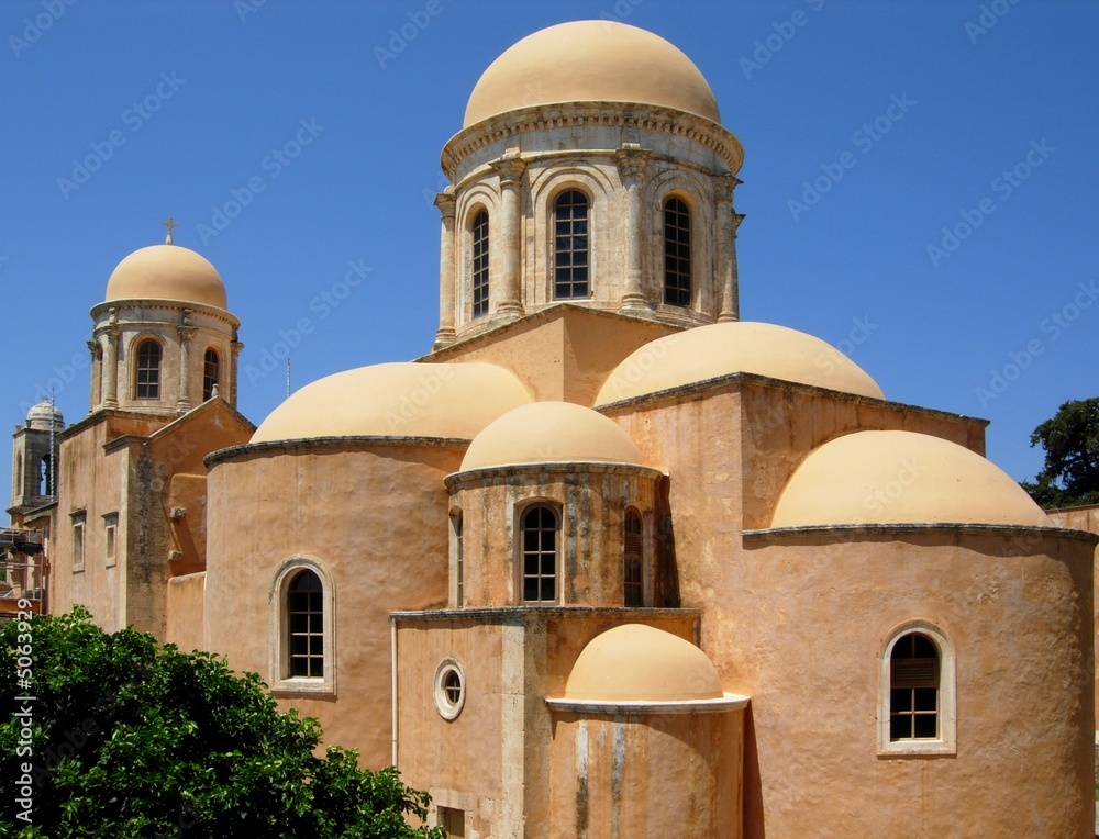monastère en Crète