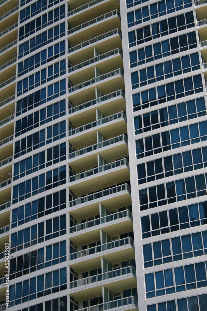 Fototapeta premium Residential windows background