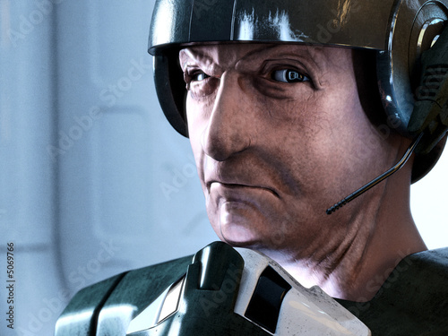 Science-fiction soldier