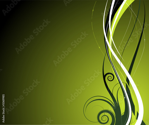 Abstract floral background