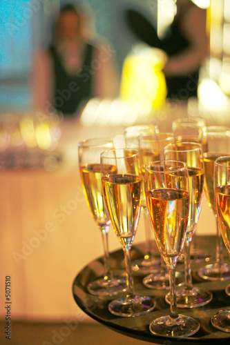 corporate party champagne