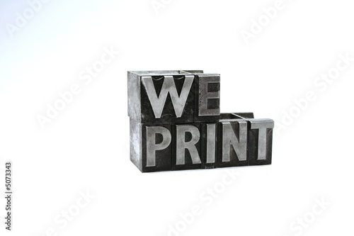 We print