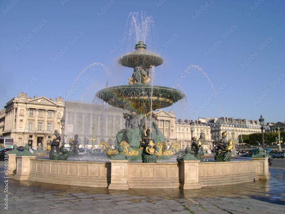 fontaine place de la Concorde