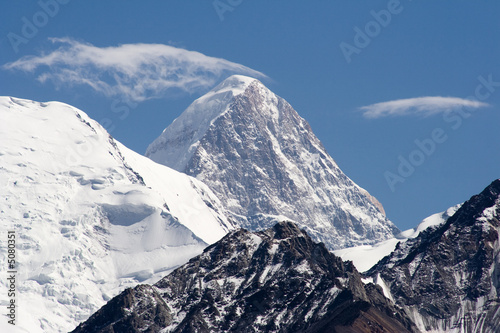 Khan-Tengri Peak © Nikolay Radosnov